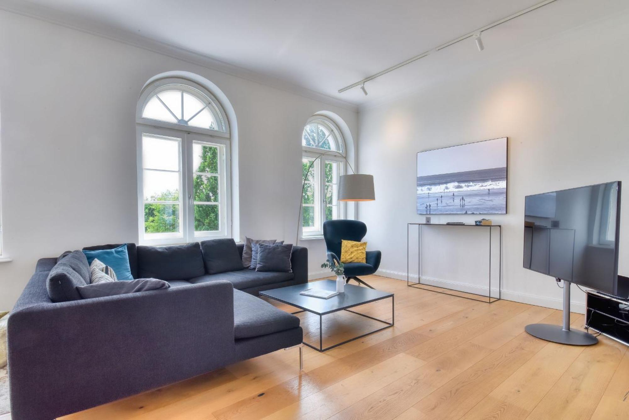 Ferienwohnung Fuerst Malte Loft I Design & Pool Putbus Ngoại thất bức ảnh